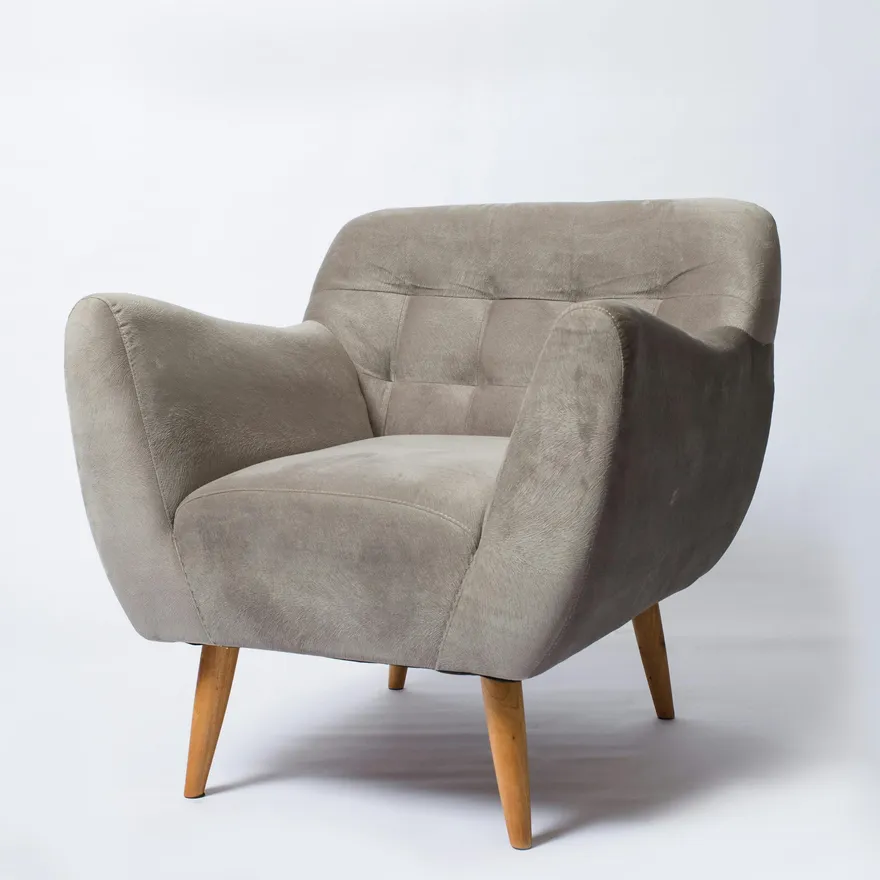 Freshly cleaned upholstered chair